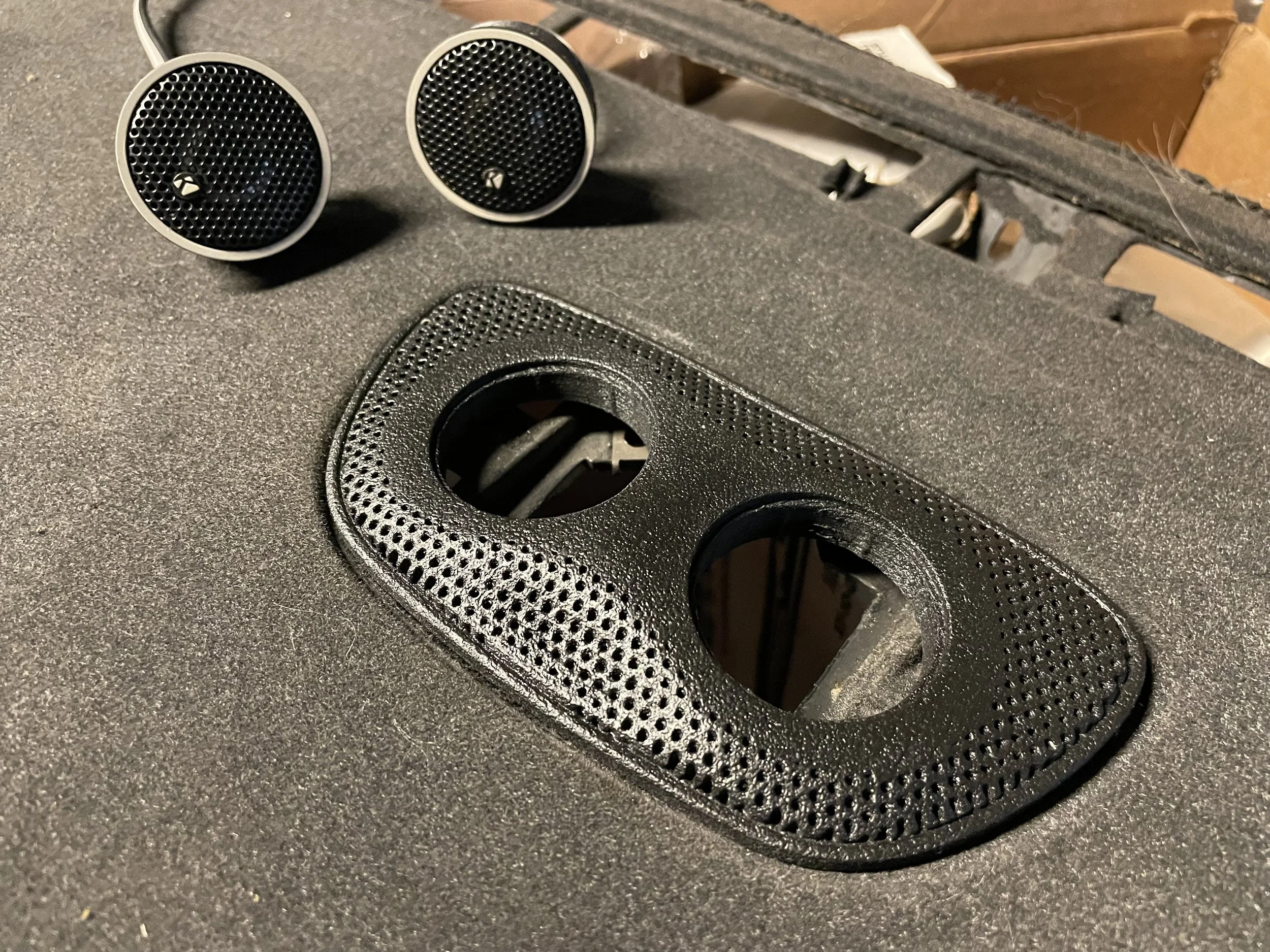 FD Dash Speaker Upgrade — DRAKES
